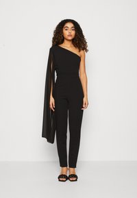 WAL G. LOURA CAPE SLEEVE - Kombinezonas - black