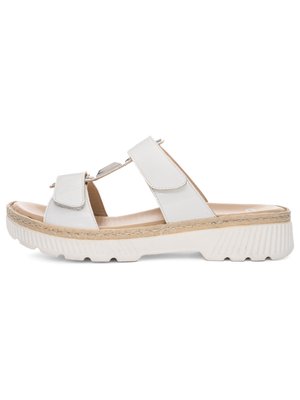 ara, Pantolette flach - weiss
