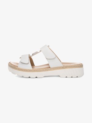 ara, Sandalias planas - weiss