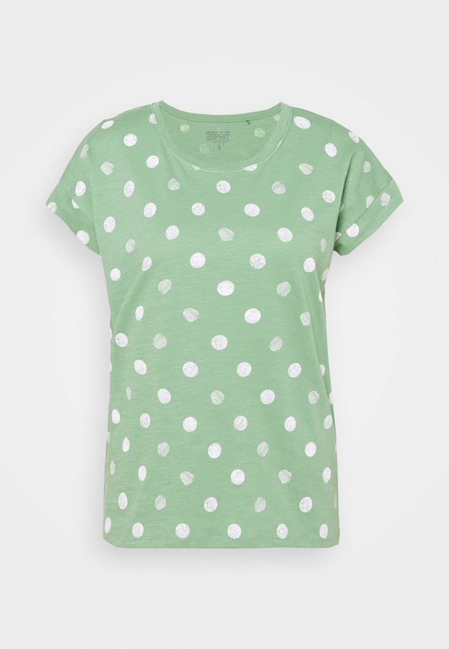 CORE - T-Shirt print - leaf green