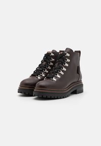 WEEKEND MaxMara HAVEN Platform ankle boots moro/brown