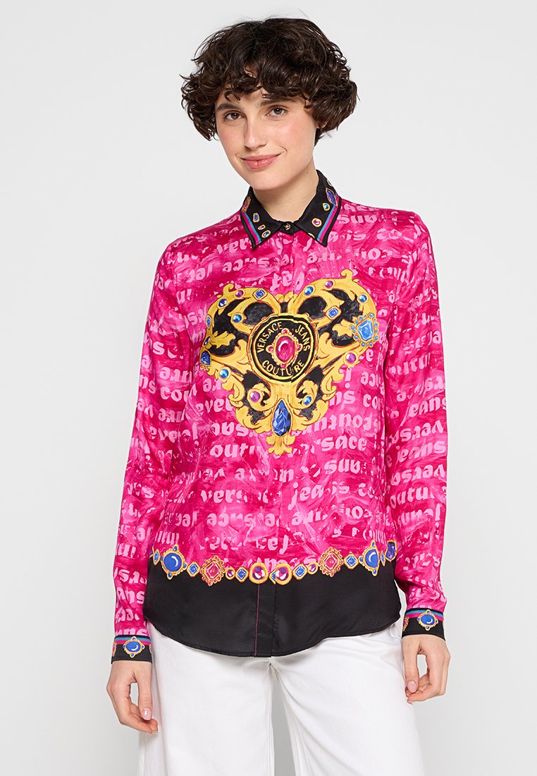 Versace Jeans Couture Overhemdblouse donkerroze
