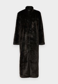 FURRY CASALA COAT - Zimný kabát - dark brown