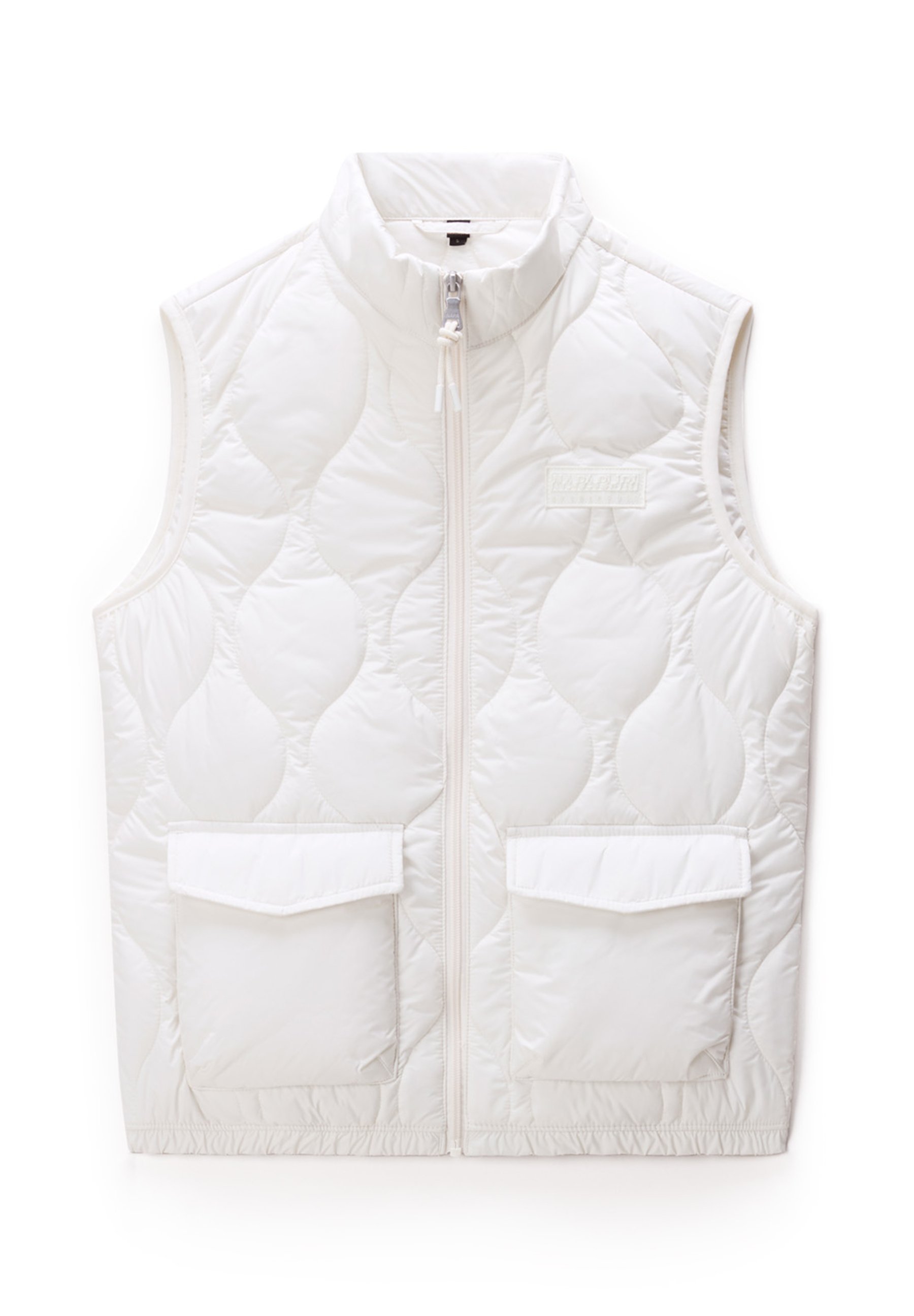 Napapijri BELLE V W - Waistcoat - white whisper/white - Zalando.ie
