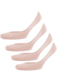 Nur Die Damen Sneaker DP Calzini alla Caviglia, Bianco, 35-38 Donna