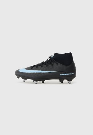 10 ACAD SG PRO AC - Fußballschuhe Weicher Rasen - black/ice blue