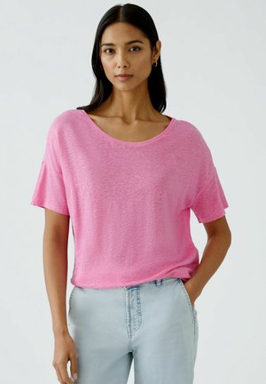 Oui T-Shirt basic - wild orchid