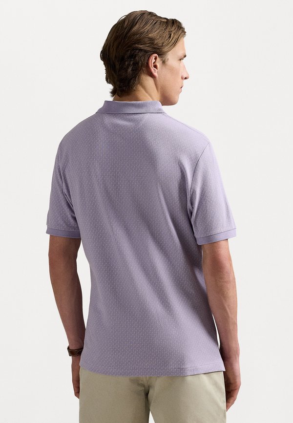 Custom Slim Fit Stretch Mesh Polo Shirt - Polo shirt - lilac2