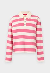 BEACRAS  - Long sleeved top - pink/white