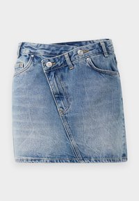 NMSABINE SKIRT - Denimová sukňa - medium blue denim