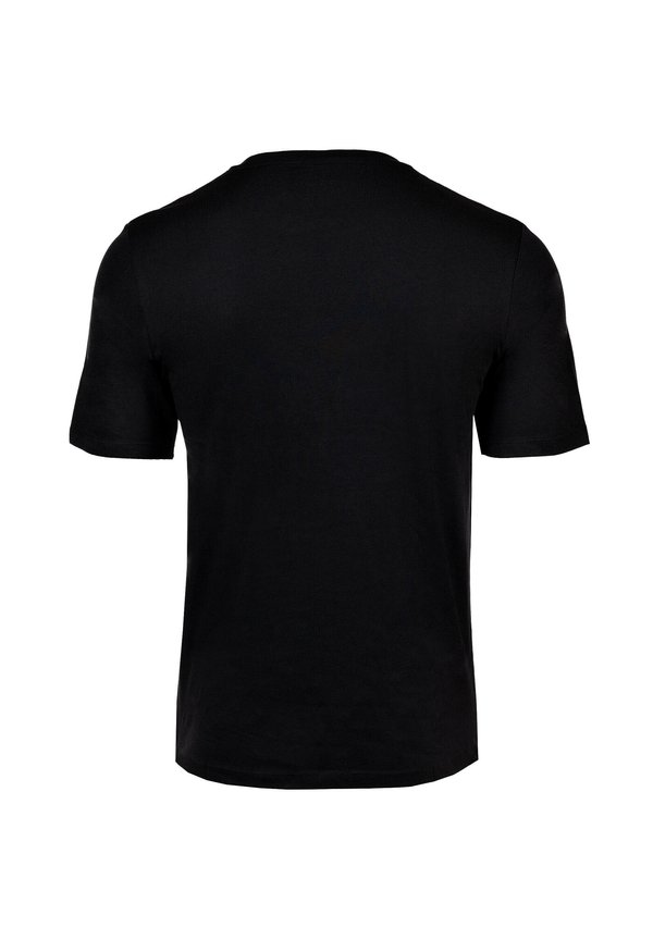 5ER PACK LEOGRA CREW NECK KURZARM RUNDHALS 
 LOGO  - Print T-shirt - schwarz weiß blau grün2