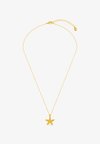 TEXTURED STARFISH NECKLACE - Κολιέ - pale gold-coloured