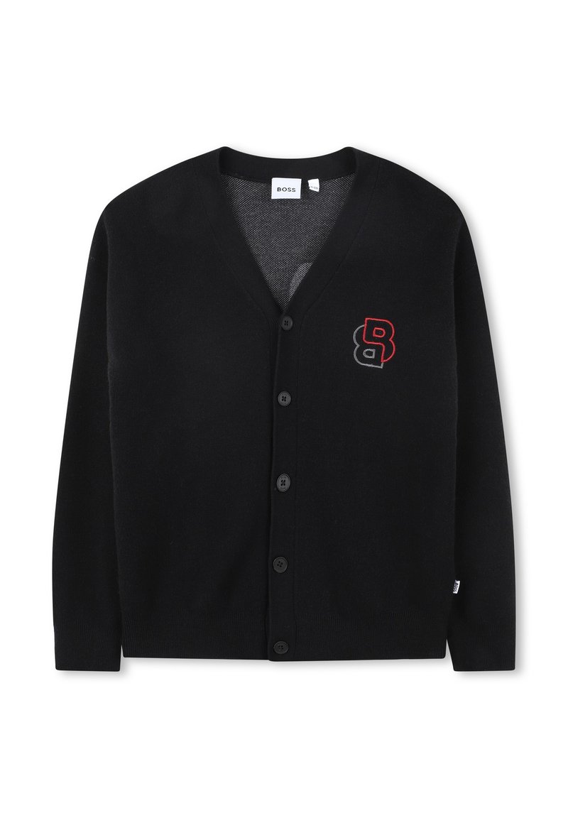 BOSS Kidswear JUNIOR CARDIGAN - Ζακέτα - black