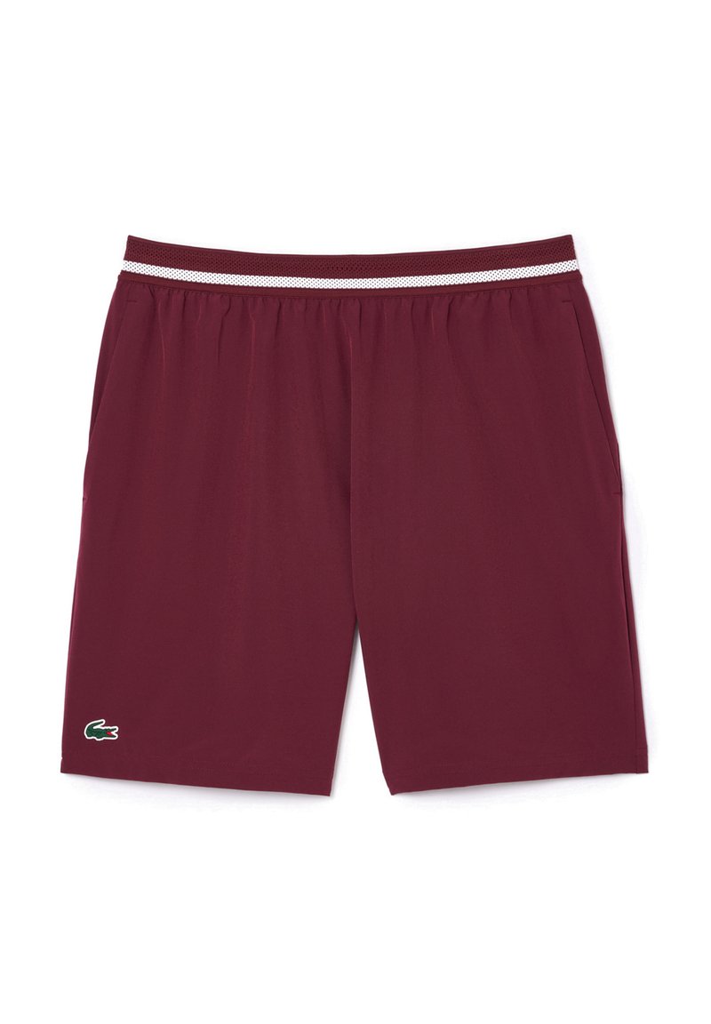 Lacoste Sport Korte broeken bordeauxrood Lacoste Sport Korte broeken bordeauxrood
