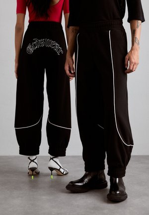 GOTHIC TRACKPANTS UNISEX - Tracksuit bottoms - black