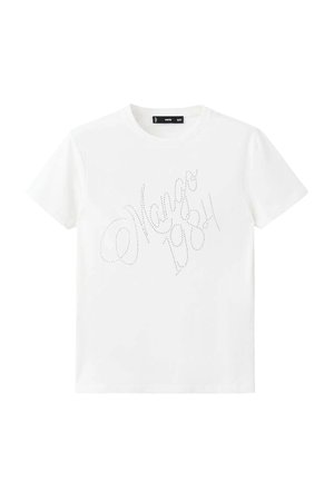 Tricou cu imprimeu - white