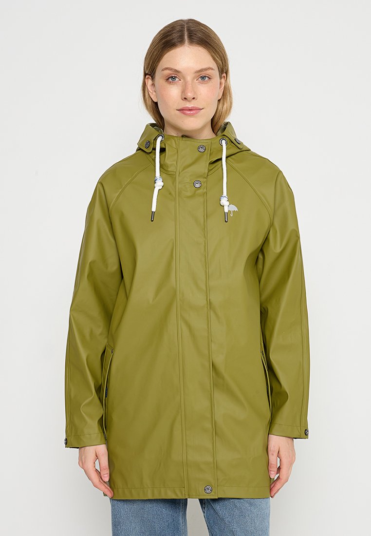 Schmuddelwedda Regenjas olijfgroen