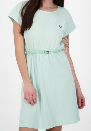 Robe en jersey - turquoise