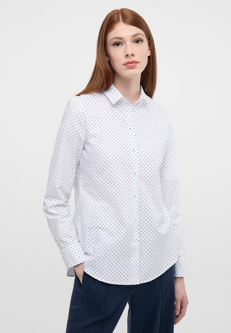 Gestreifte Oxford Bluse