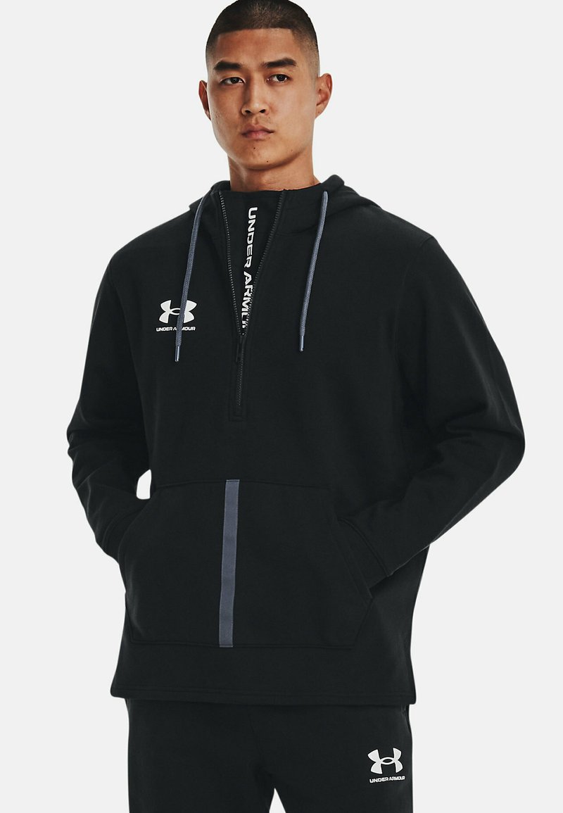 Under Armour LONG SLEEVE ACCELERATE Hoodie black Zalando.co.uk
