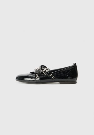 LOLA - Ballet pumps - schwarz/silver-coloured