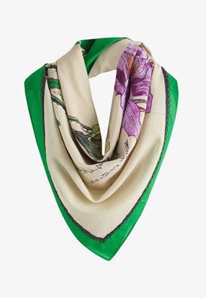 Next, SQUARE LIGHTWEIGHT SCARF . - Halsdoek - green floral