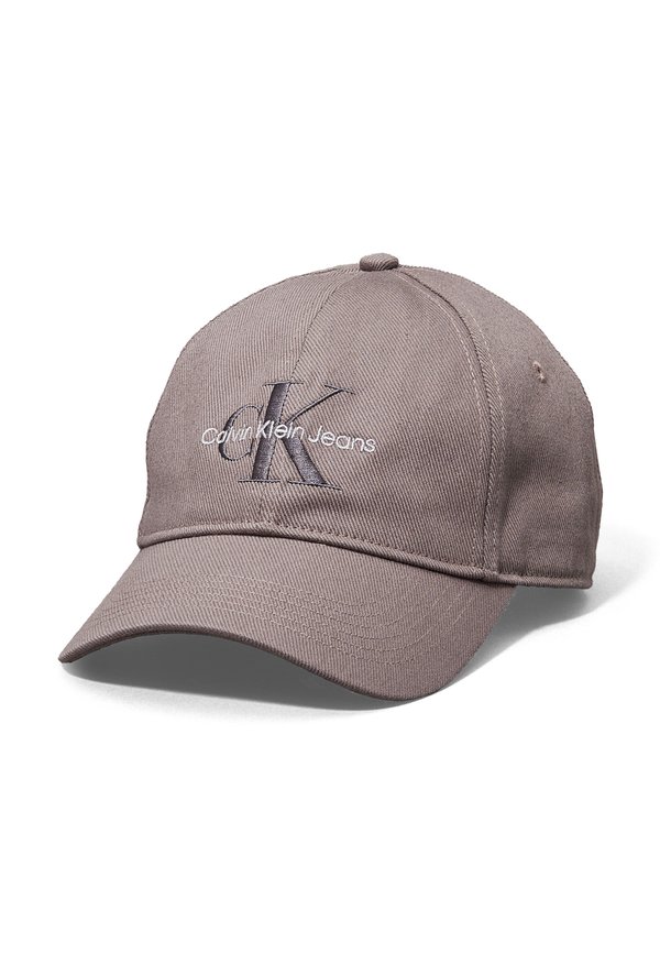 MONOLOGO EMBROIDERY BASEBALL - Cap - charcoal gray2
