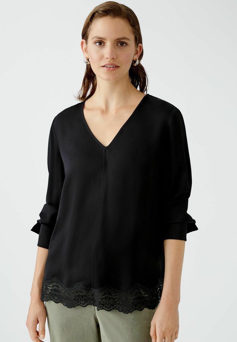 Oui Bluse - black