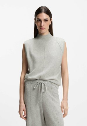 BOSS BOSS FUTRANI - Striktrøje - light grey eight