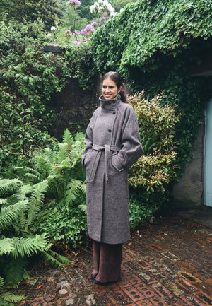 ICHI, IHGAZIVA JACKET2 - Manteau classique - chocolate brown melange