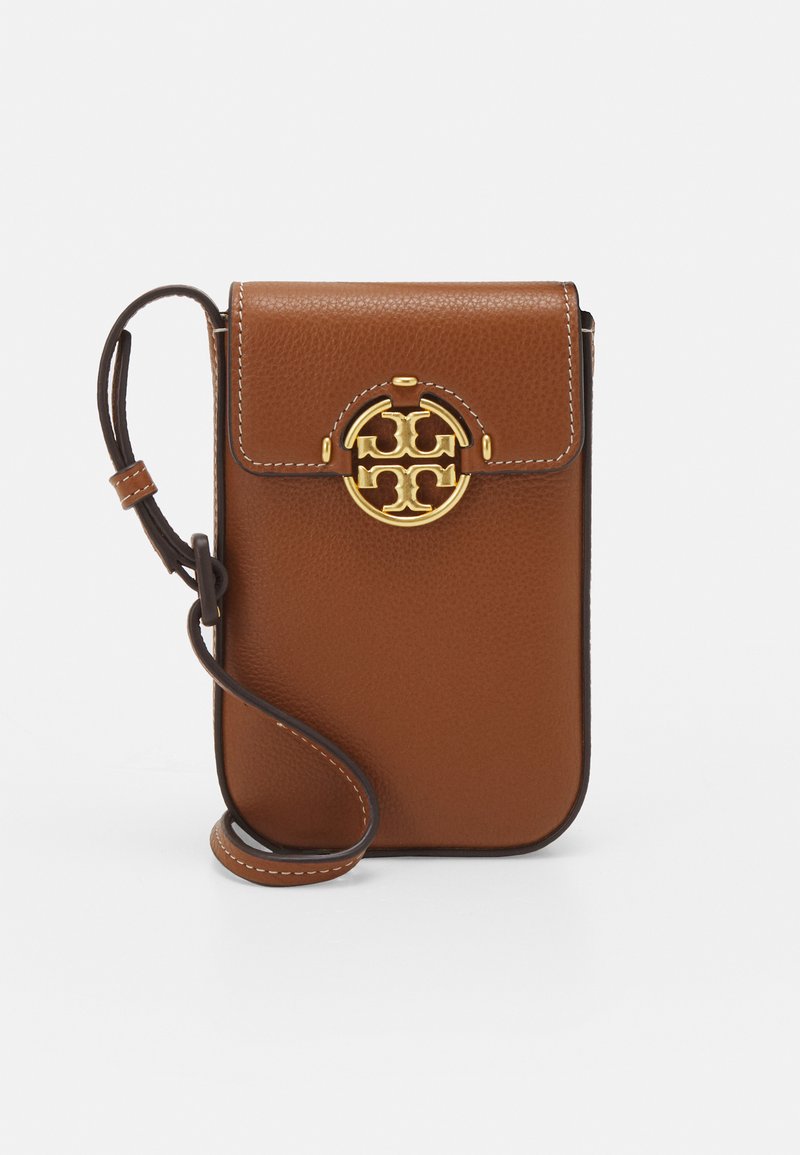 Tory Burch MILLER PHONE CROSSBODY Phone case light umber/green