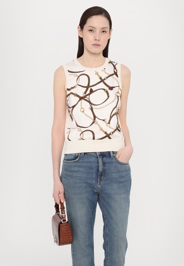 MEIMARREL SLEEVELESS - Waistcoat - cream3