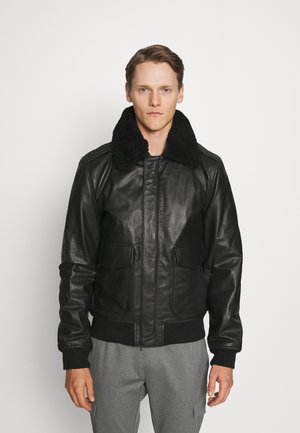 Schott LCWILLIAM - Leren jas - marron/bruin