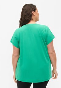 Active by Zizzi KURZARM - Jednoduché tričko - mint