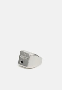 CARLO - Ringe - silver-coloured/black