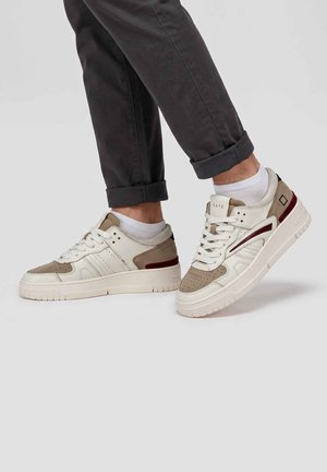 D.A.T.E., SNEAKER D.A.T.E. TORNEO - Sneakers basse - white-bordeaux