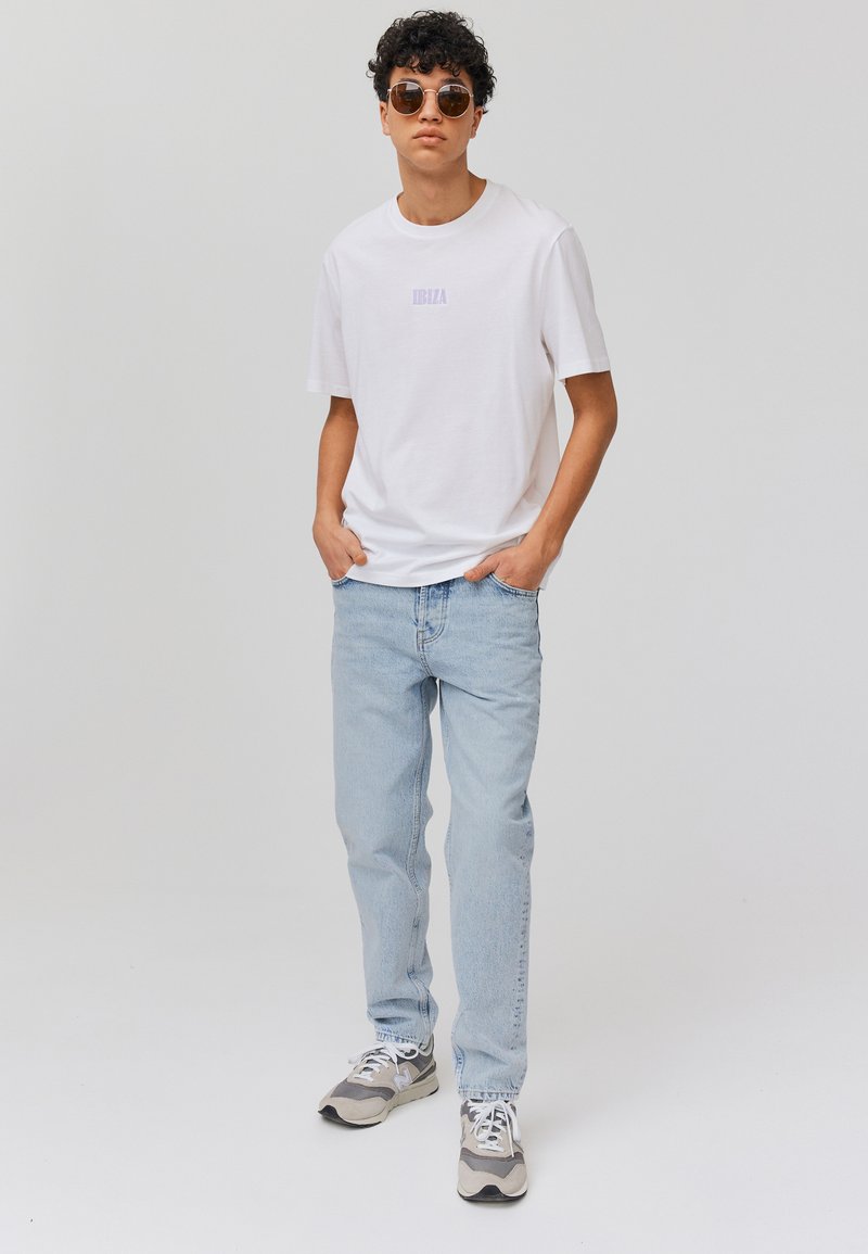 BZB BLEACH - Jean slim - bleu clair