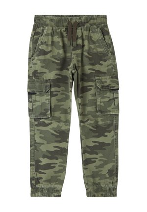CAMOUFLAGE - Pantaloni cargo - var verde militare