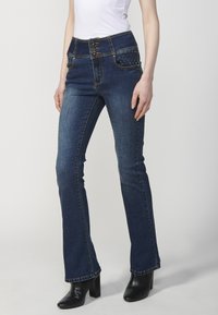 Koroshi FLARED - Traperice uskog kroja - azul osc   dark blue