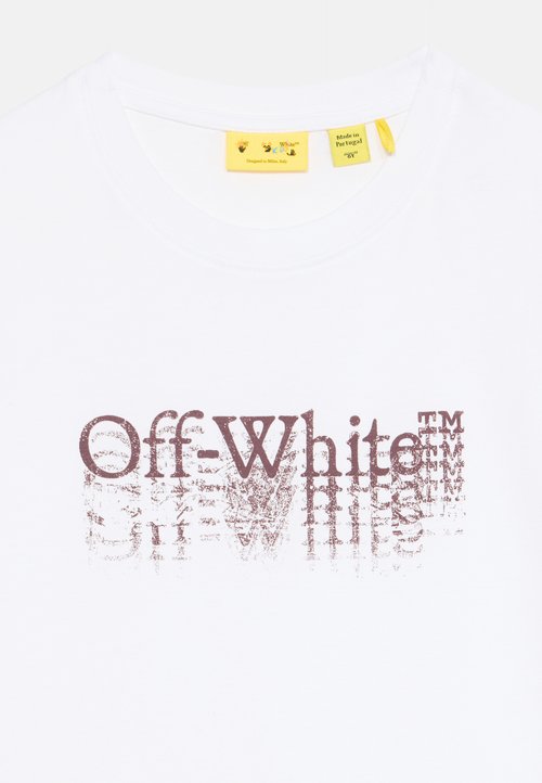 Off-White BIG BOOKISH STAMP TEE UNISEX - Print T-shirt - white — photo 3