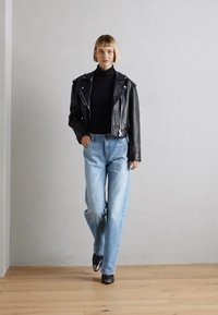 Marc O'Polo TURTLE NECK - Top dugih rukava - black