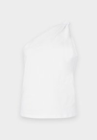 KNOTTED ONE SHOULDER - Felső - white