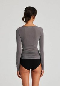 GAI+LISVA ANNE WRAP  - Tops - dark gull grey
