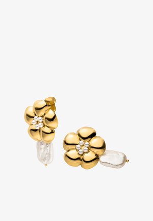 PURELEI, PURELEI OHRRINGE FLORAL PEARLY - Ohrringe - gold-coloured