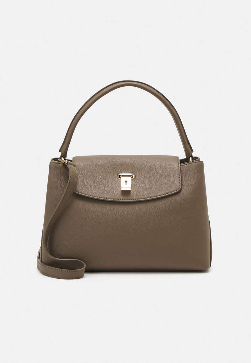 Bally LAYKA TOP HANDLE - Sac à main - deep sepia/gold-coloured