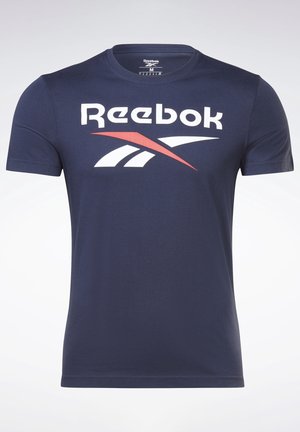 T-shirt med print - blue