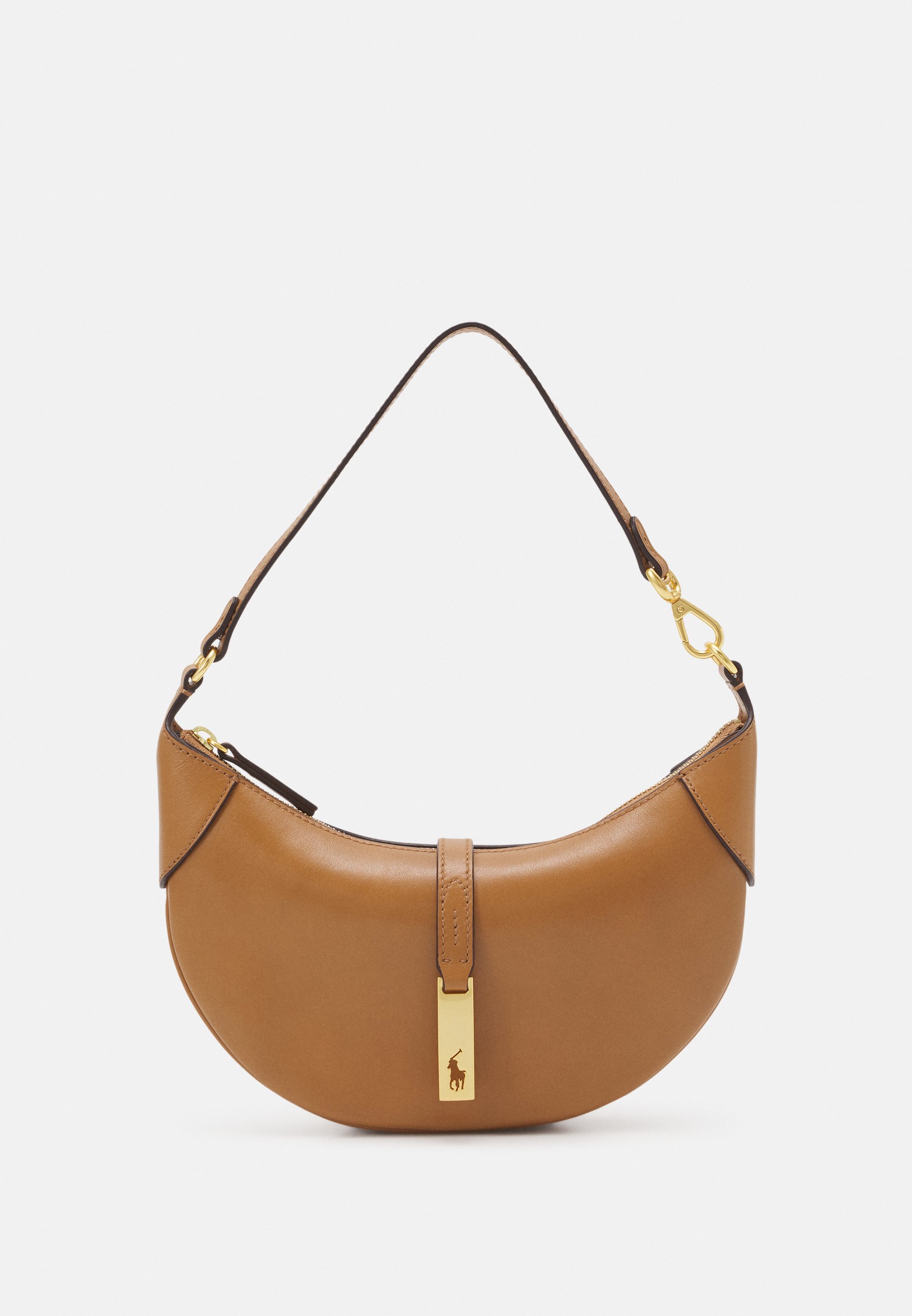 Polo Ralph SHOULDER BAG - Bolso tan/marrón - Zalando.es