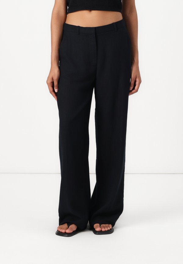 HIGH RISE CLEAN FRONT - Trousers