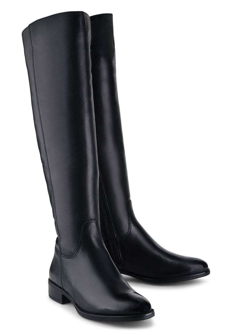 Damen Klassische Stiefel | COX Overknees schwarz - ZL22150 Damen Klassische Stiefel | COX Overknees schwarz - ZL22150