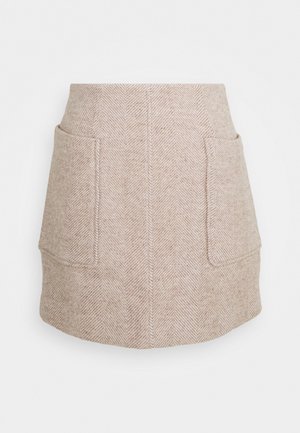 EDITED, Jupe trapèze - beige